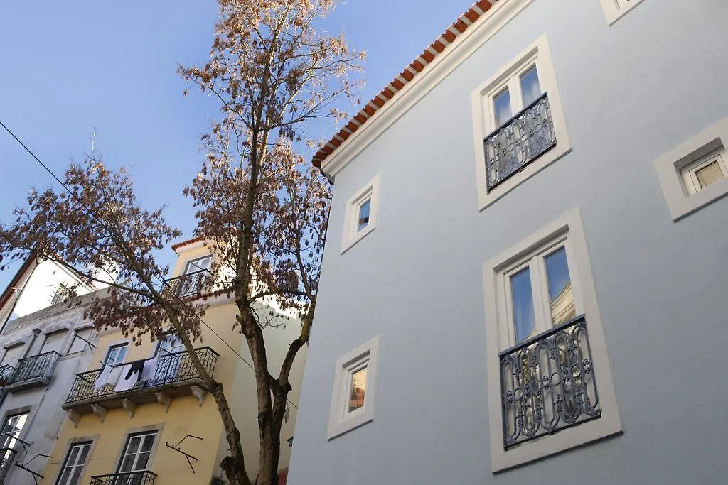 Alfama Yellow House Lisboa Portugal